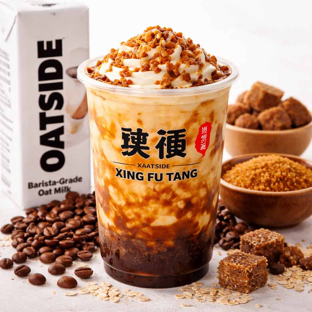 Oatside Brown Sugar Coffee Pop Xing Fu Tang